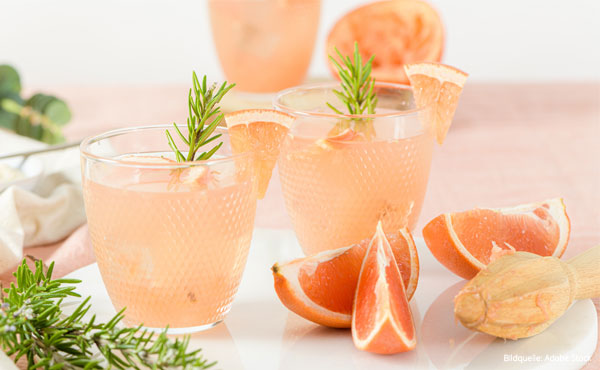 mit Grapefruit und Rosmarin Aroma