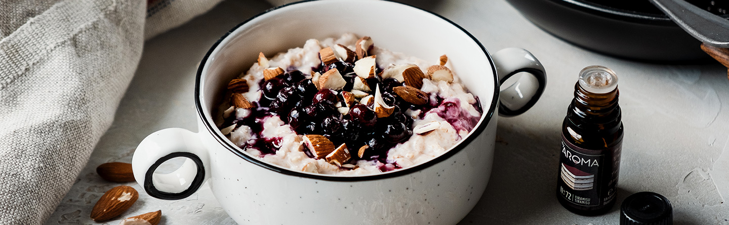 Porridge: beliebte Frühstücksspeise aufgepeppt mit myAROMA.