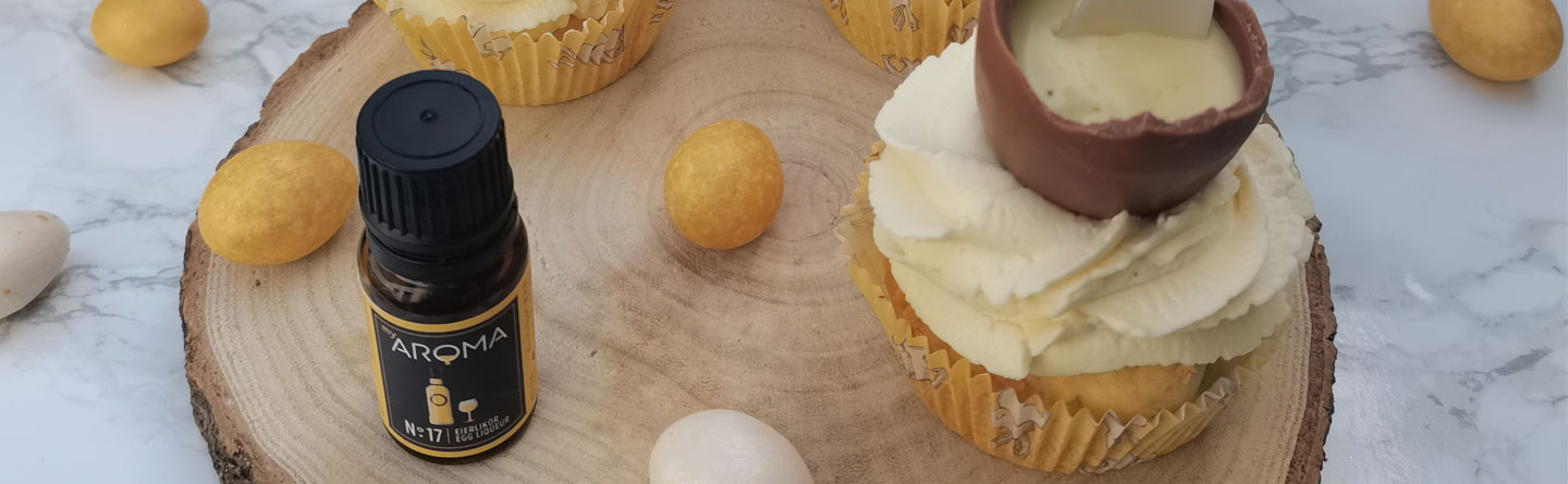 Cupcakes mit leckerer Eierlikör Creme - ohne Alkohol